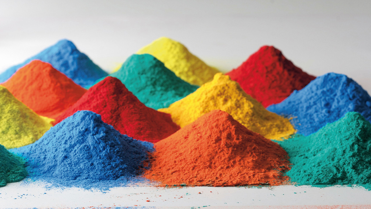 PGT PRO multicolored pigments
